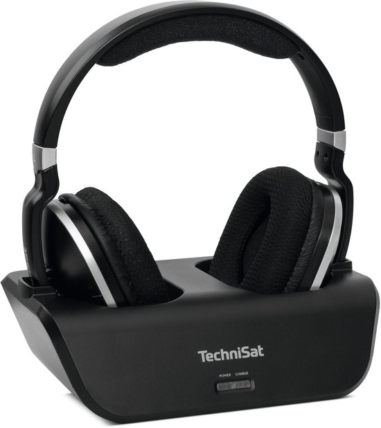 Technisat Stereoman 2 - 2,4GHz draadloze hoofdtelefoon - zwart