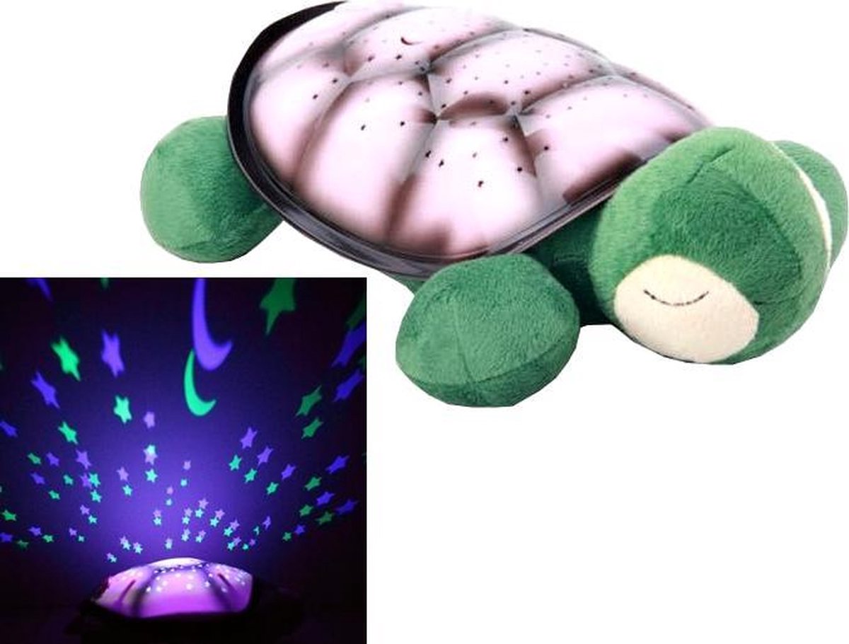 Missend Gering Brullen Schildpad Nachtlamp - Sterrenhemel Projector Turtle LED Lamp - Sterrenlamp  Knuffel -... | bol.com