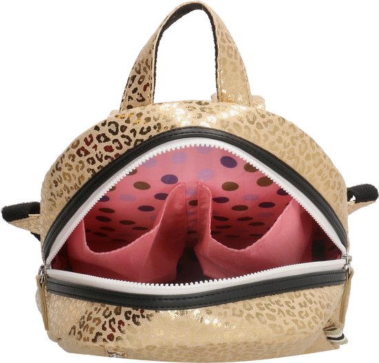 Zebra Trends Sac à dos pour fille Léopard Gold