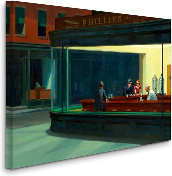 Edward Hopper - Nighthawks Nighthawks (Quarantaine) - 2:3