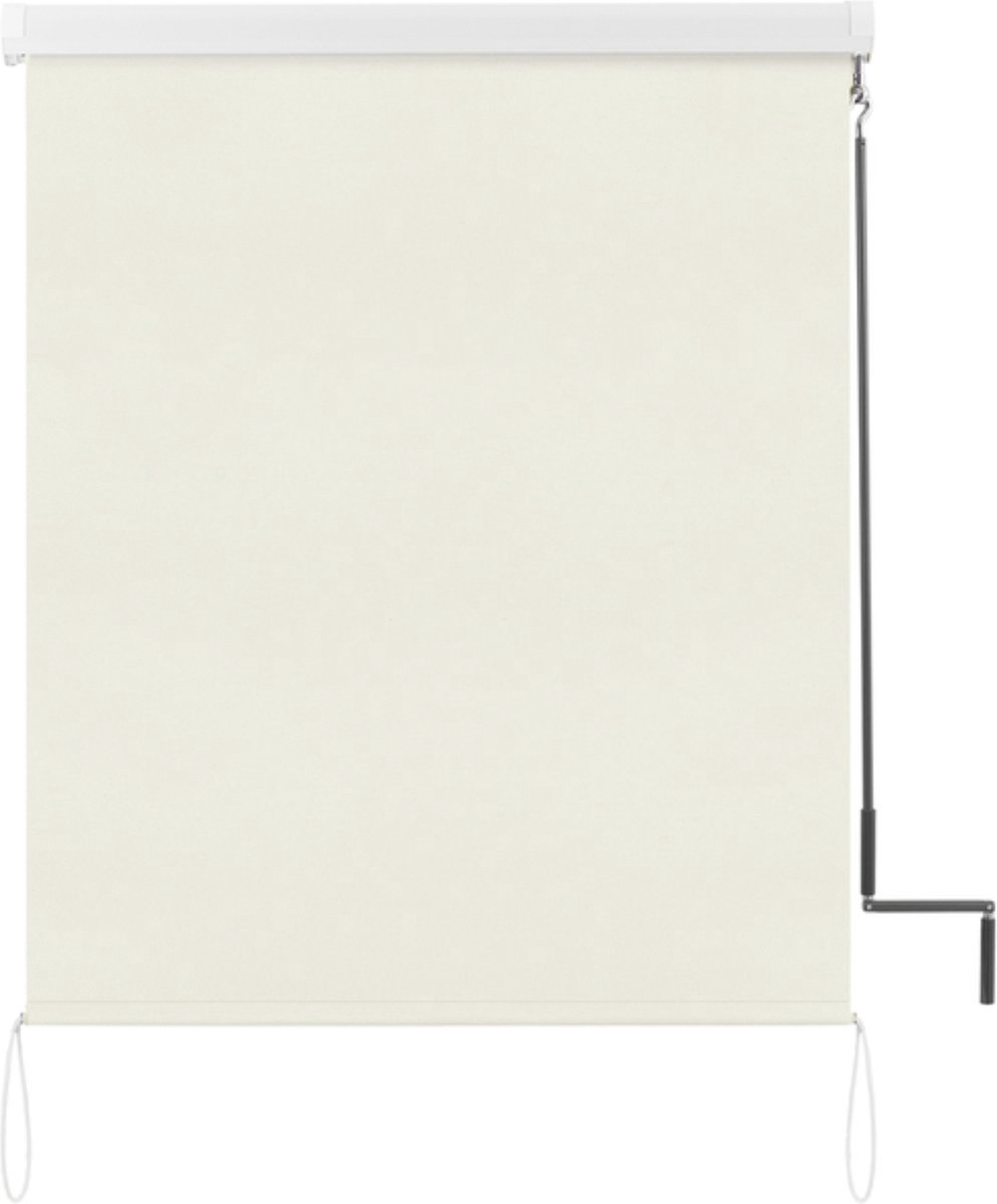 Bolt Edge Rolgordijn - Beige - 100x240cm - Verduisterend - Voor balkon