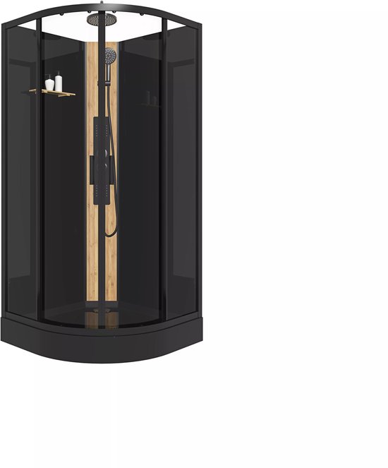 Tres Cuadro inbouw badthermostaat met handdouche en waterval baduitloop chroom 20739201 20725307 Tres Cuadro inbouw badthermostaat met handdouche en waterval baduitloop chroom 20739201 20725307