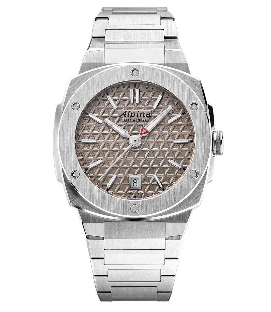 Alpina Alpiner Extreme AL-220BG2AE6B Horloge - Staal - Zilverkleurig - Ø 35 mm