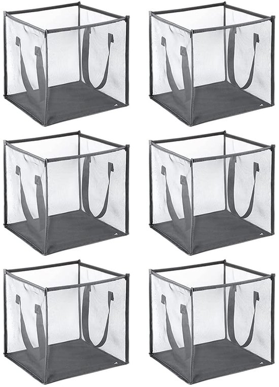 Hwtcjx Opvouwbare wasmand, 2 stuks, pop-up wasmand