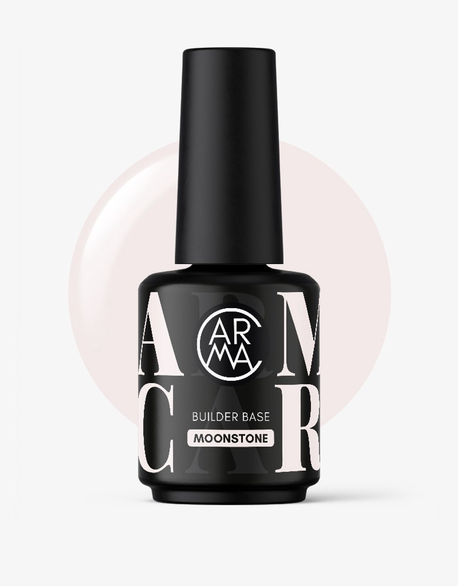 CARMA COSMETICS Biab - Builder In A Bottle Moonstone 15ml | Latte Kleur Biab Nagellak
