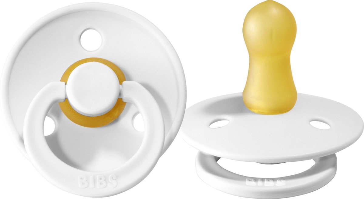 Image of 100211 Fopspeen Bibs Wit 0+ (S)