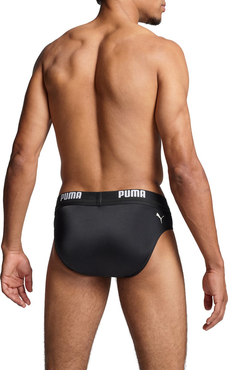 Puma - Zwemslip Logo Band Heren Zwembroek — afbeelding 7