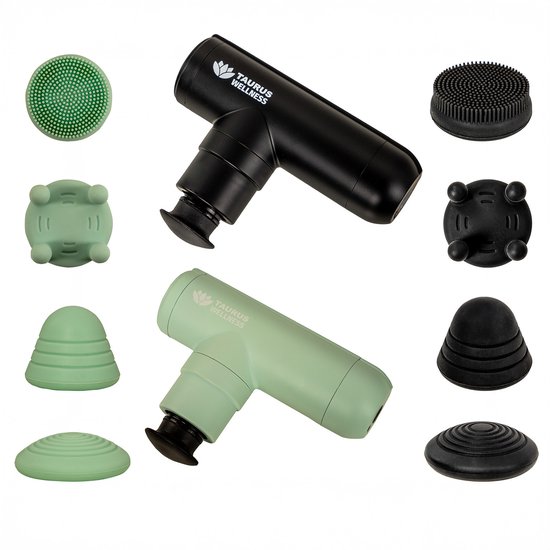 Fitshop Taurus Mini Massagegun Zwart - Fitshop - €45,90