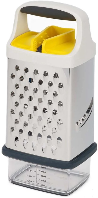 Joseph Rasp Rasp Joseph Joseph Multi-Grip Box Grater - Roestvast staal - Met opvangbak | bol