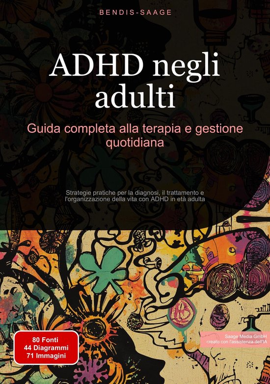 ADHD negli adulti: Guida completa alla terapia e gestione qu ... - cover
