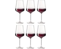 Top 10 bestverkochte rode wijn van 2026: Leonardo PUCCINI rode wijnglas Groot - 750 ml - set/6