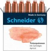 Schneider inktpatronen - pastel Abrikoos - doos 6 stuks - S-166116