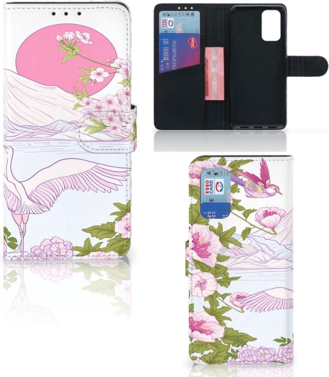 Samsung Galaxy A32 4G Telefoonhoesje met Pasjes Bird Standing