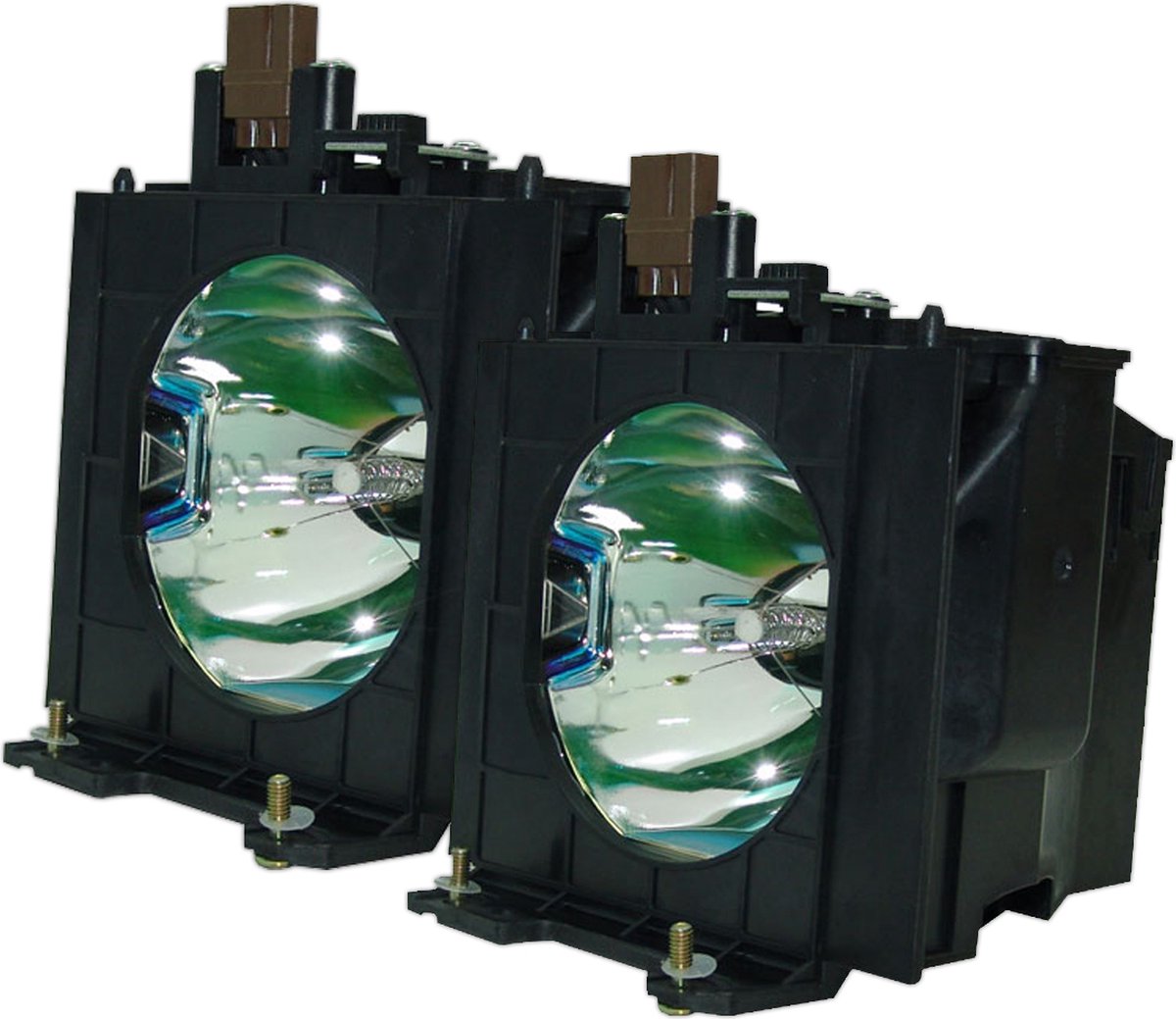 Beamerlamp geschikt voor de PANASONIC PT-D4000U beamer, lamp code ET-LAD40W. Bevat originele NSHA lamp, prestaties gelijk aan origineel.