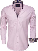Overhemd Lange Mouw 75401 Pink