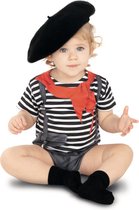 VIVING COSTUMES / JUINSA - Mime rompertje voor baby's - 80 cm (12-18 maanden)