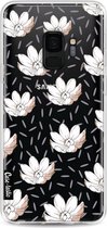 Casetastic Samsung Galaxy S9 Hoesje - Softcover Hoesje met Design - Sprinkle Flowers Print