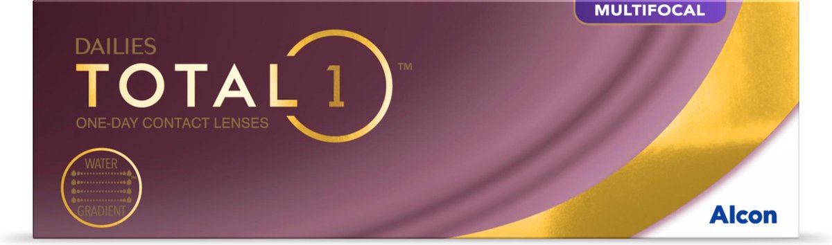 -9.75 - DAILIES TOTAL 1® Multifocal - Laag - 30 pack - Daglenzen - BC 8.50 - Multifocale contactlenzen