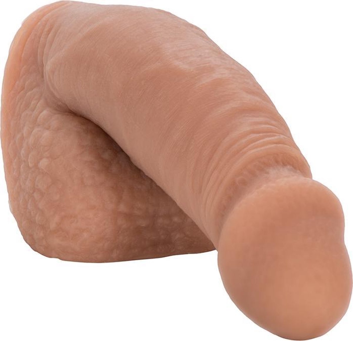 Goedkoopste Calexotics - Siliconen Packing Penis - Slappe Penis - FtM Drag - 12,75 cm - capuccino bruin