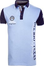 E-bound Poloshirts Blauw Del Rio Texas Royal Air Force - XXL