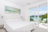 Set beddengoed Hosteline IRIS PREMIUM Wit Bed van 90