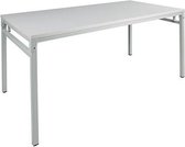 Opklapbare kantinetafel met 4 poten 120cm x 60cm