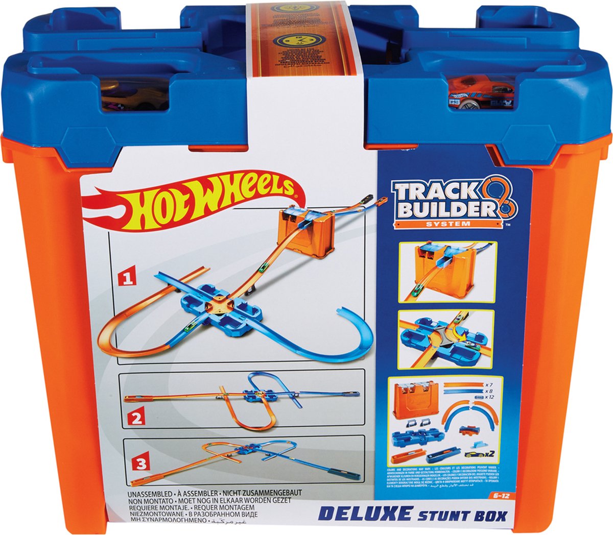 Hot Wheels Track Builder Deluxe Stunt Box - Speelgoed auto racebaan - Hot Wheels