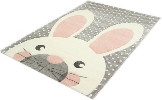 Trendy Kinder Vloerkleed konijn