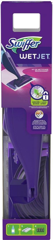 Swiffer WetJet Starter Kit - Système de nettoyage tout-en-un