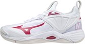 Mizuno Wave MoHerentum 2 Dames - Sportschoenen - wit/rood - maat 43