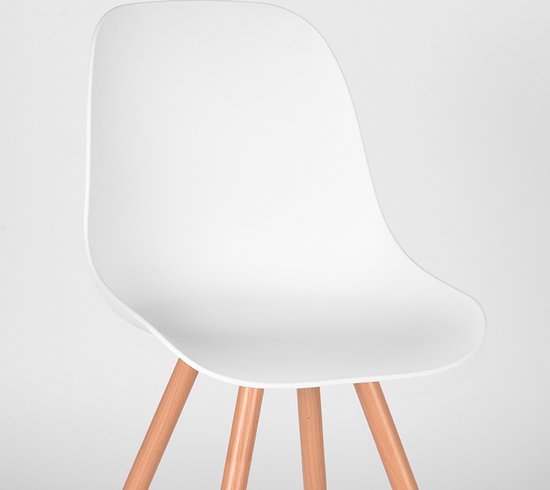 LABEL51 - Chaise de repas Rimini - Blanc