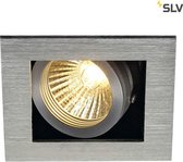 SLV KADUX 1 GU10 Downlight Inbouwspot 1x50W Aluminium 115516