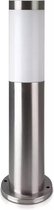 LED buitenlamp - 45cm - RVS pilaar - BOLLARD E27