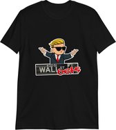 Wall Street Bets T-shirt - WSB Logo Shirt - Zwart - Maat L - Heren