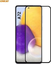Voor Samsung Galaxy A72 5G ENKAY Hat-Prince Volledige lijm 0.26mm 9H 2.5D Gehard glas Volledige dekking Film