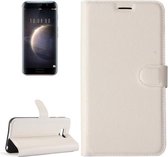 Voor Huawei Honor Magic Litchi Texture Horizontale Flip Leren Case met Houder & Kaartsleuven & Portemonnee (Wit)