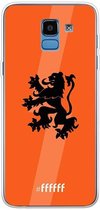 6F hoesje - geschikt voor Samsung Galaxy J6 (2018) -  Transparant TPU Case - Nederlands Elftal #ffffff