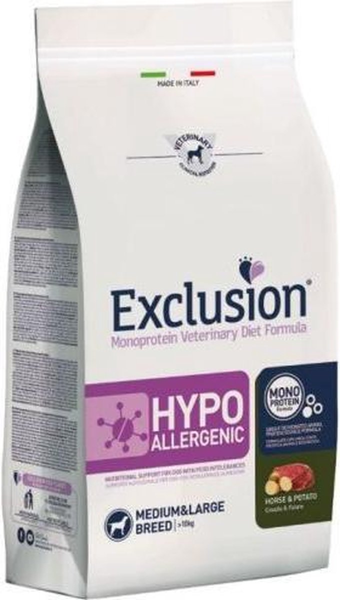 EXCLUSION Exclusion Diet Formula Exclusion Dieet Paard | 12 kg