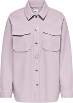 Only Jas Onlmaci L/s Shacket Pnt 15222966 Lavender Frost Dames Maat - XL