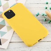 Voor iPhone 11 Pro Candy Color TPU Case (geel)