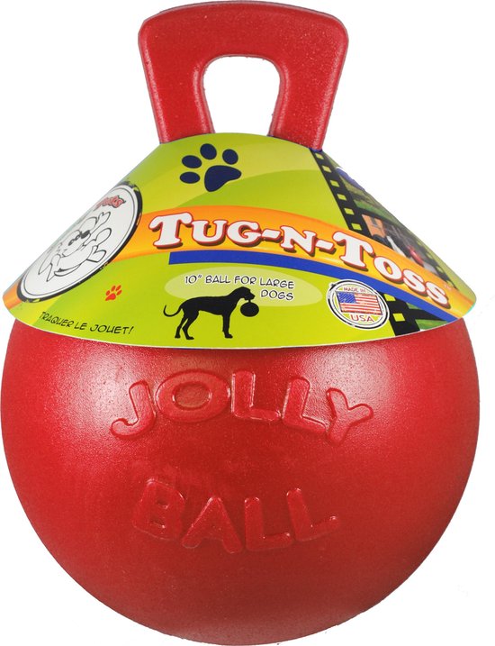 Pluche pop Interactie Kolonisten Jolly Pets Jolly Tug-n-Toss – Hondenspeelgoed - De duurzame speelbal met  frisse geur –... | bol.com