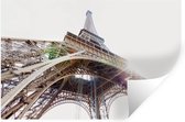 Muurstickers - Sticker Folie - De Eiffeltoren met een zonnestraal door het ijzeren geraamte - 60x40 cm - Plakfolie - Muurstickers Kinderkamer - Zelfklevend Behang - Zelfklevend behangpapier - Stickerfolie