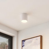 Arcchio - LED plafondlamp - 1licht - aluminium - H: 9.3 cm - wit - Inclusief lichtbron