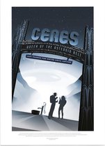 Ceres (Visions of the Future), NASA/JPL - Foto op Posterpapier - 29.7 x 42 cm (A3)