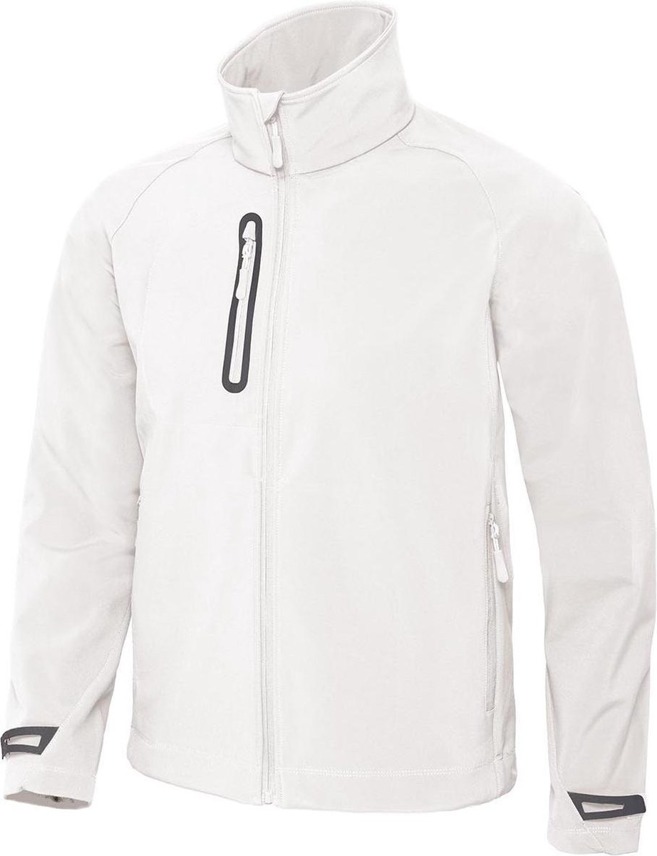 B&C Mens X-Lite 3 Layer Softshell Performance Jacket Wit