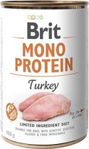 Brit Mono Protein Turkey 400 gram -  - Honden droogvoer