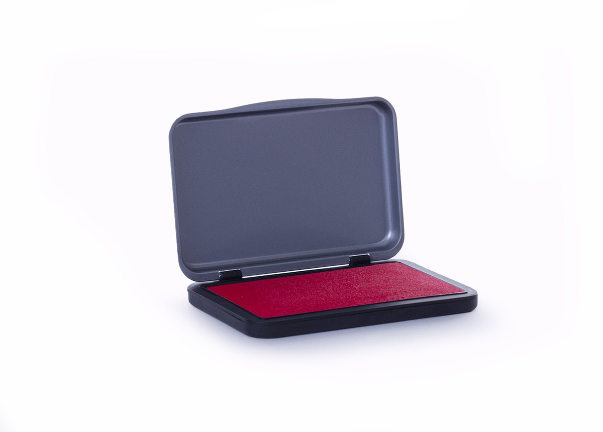 Noris stempelkussen, rood, 5,6 x 9 cm
