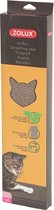 Zolux krabplank karton met catnip - 44x11,5x3 cm - 1 stuks