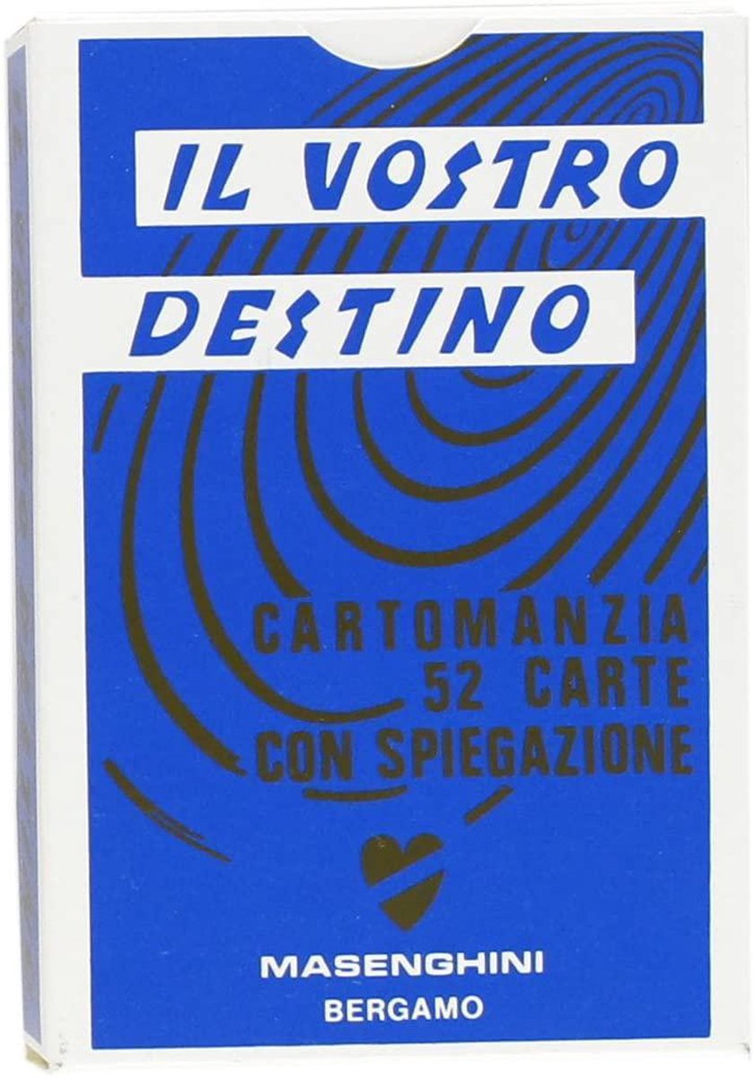 Dal Negro Tarotkaarten Il Vostro Destino Papier 52 Stuks