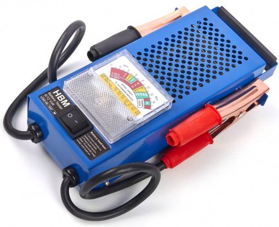 Accutester 6-12V voor Loodaccu’s 20-100Ah, Startcapaciteit en Laadcircuit Test, Snelle Analyse